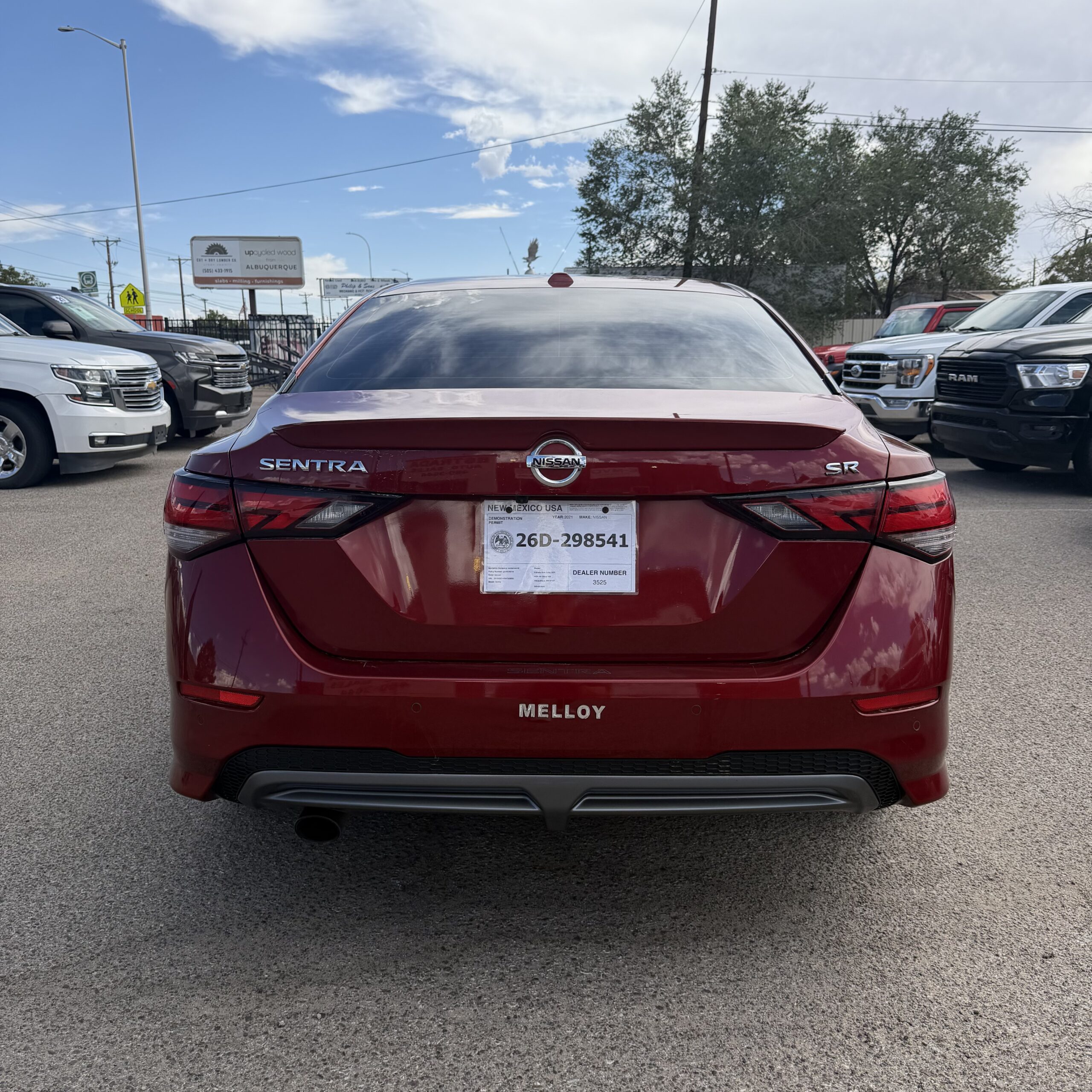 
								2021 NISSAN Sentra SR full									
