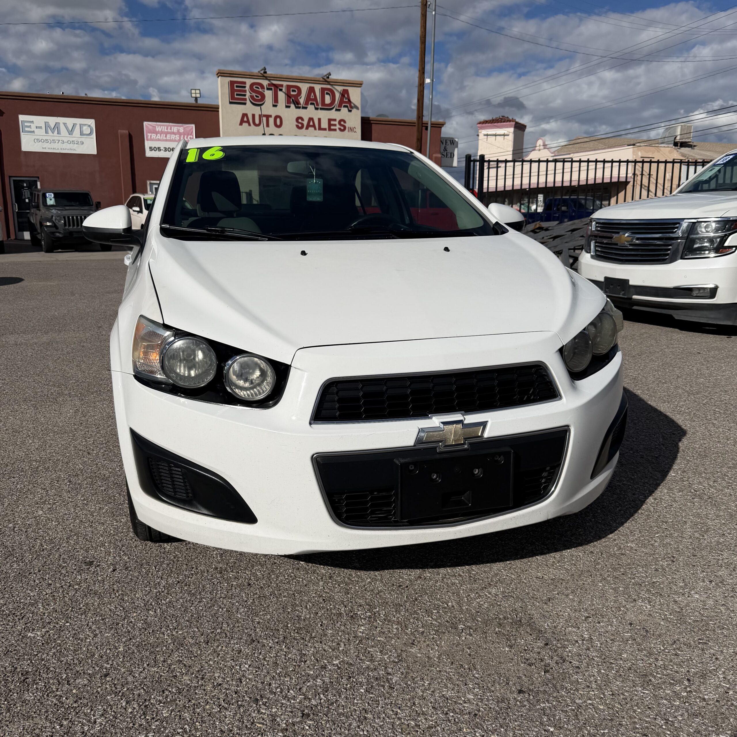 2016 chevrolet sonic